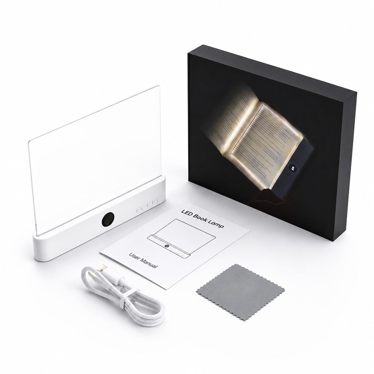Acrylic Soft-Light LED Reading Lamp