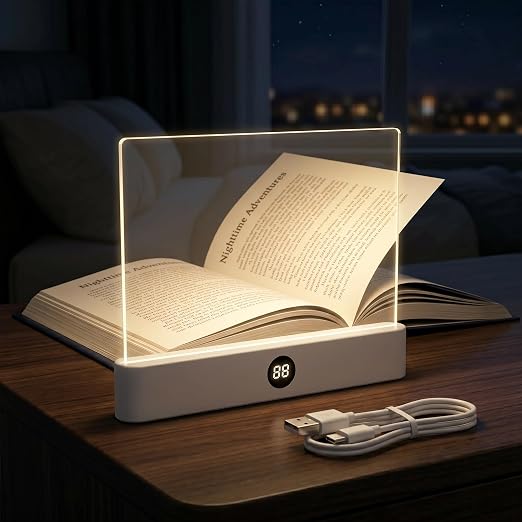 Acrylic Soft-Light LED Reading Lamp