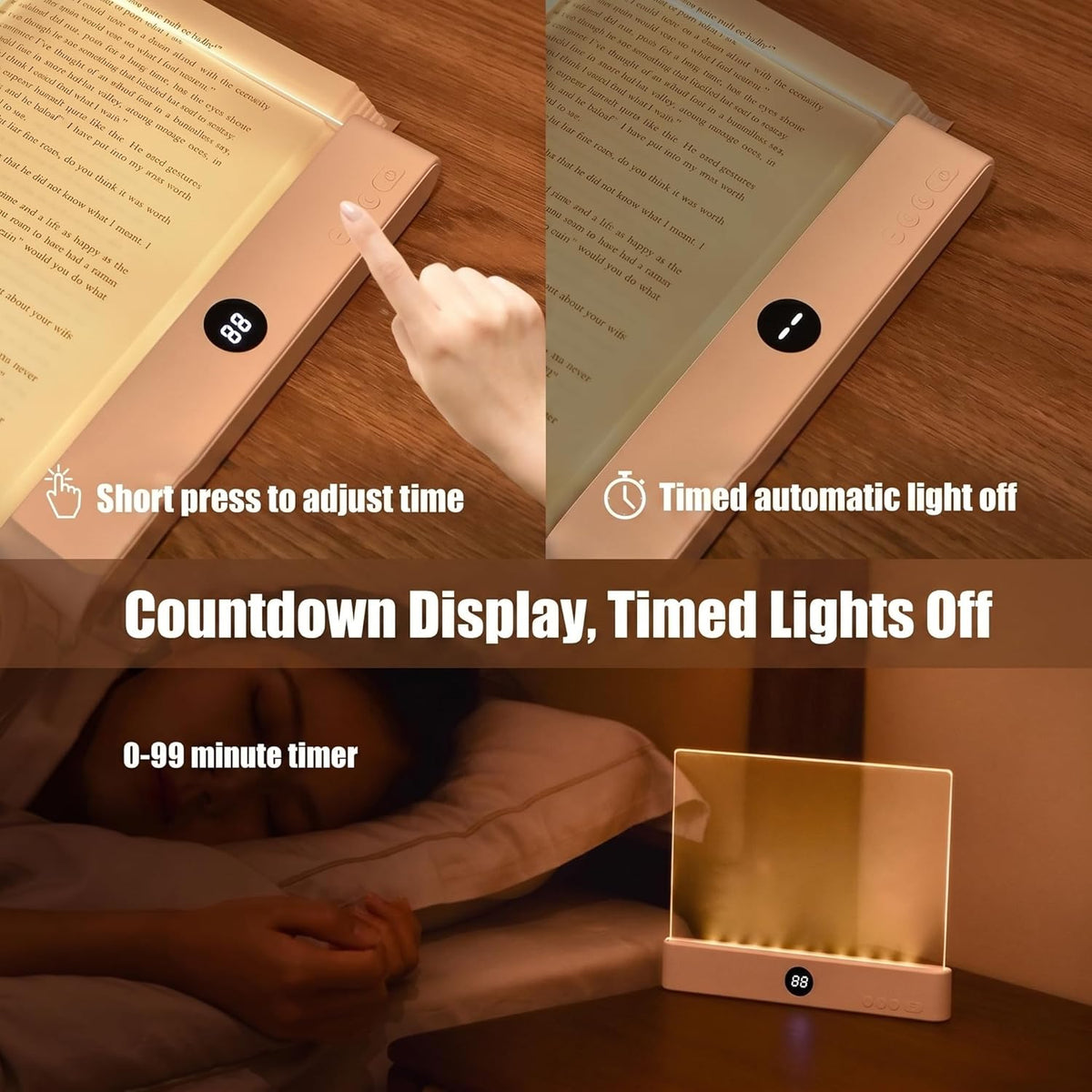 Acrylic Soft-Light LED Reading Lamp